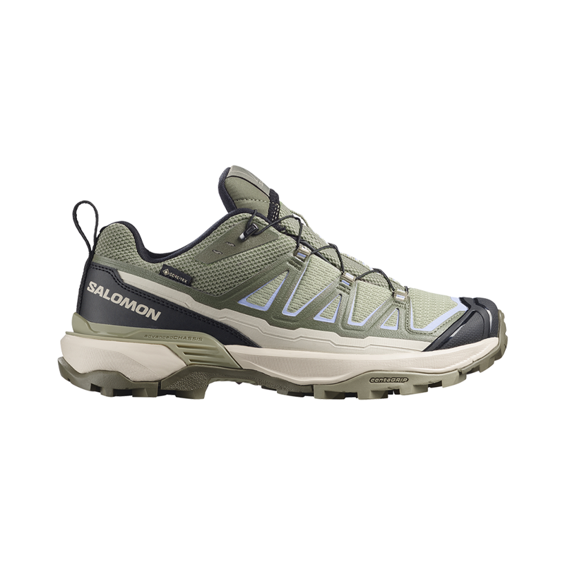 Salomon Womens X Ultra 360 Edge GTX Tea/Deep Lichen Green