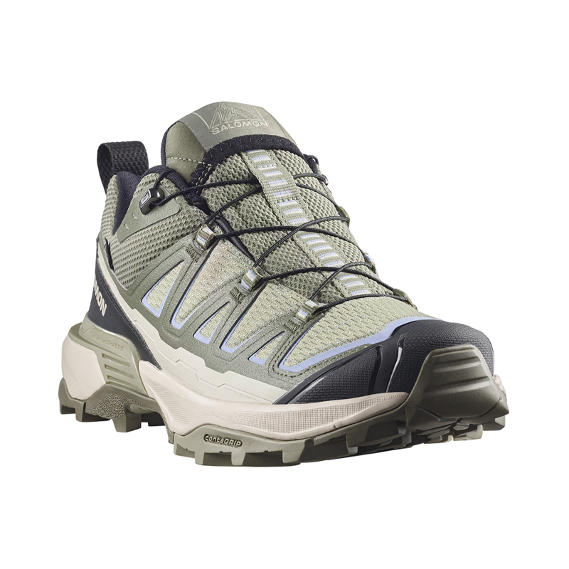Salomon Womens X Ultra 360 Edge GTX Tea/Deep Lichen Green-1