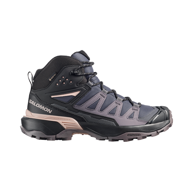Salomon Womens X Ultra 360 Mid GTX Nine Iron/Excalibur