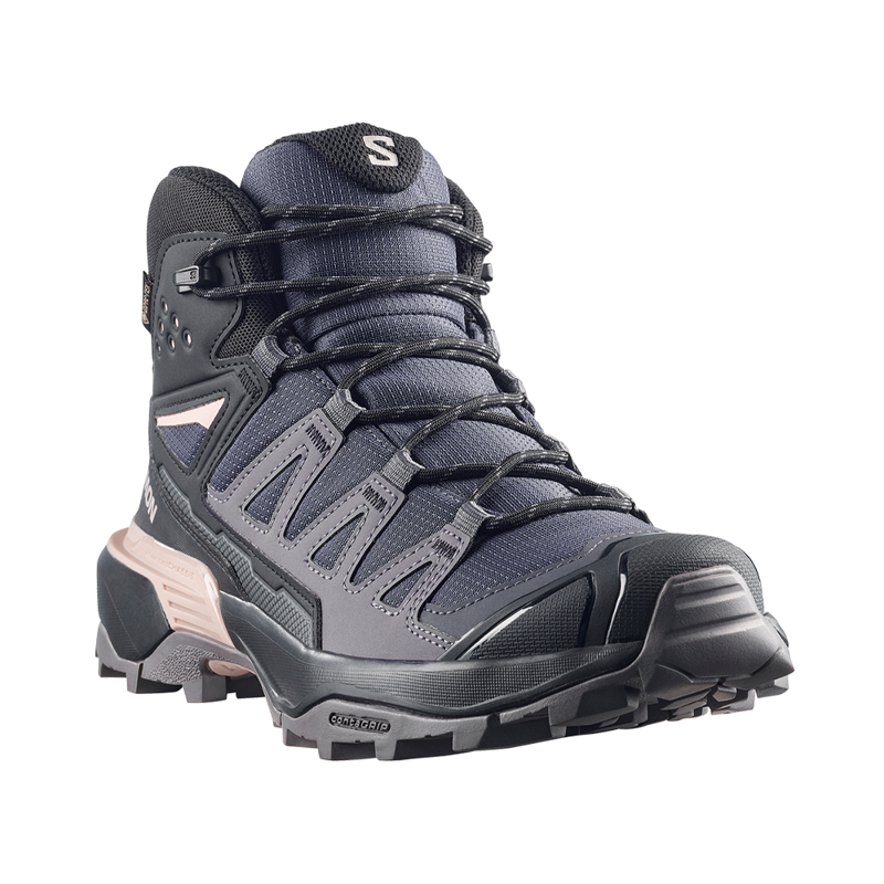 Salomon Womens X Ultra 360 Mid GTX Nine Iron/Excalibur-1