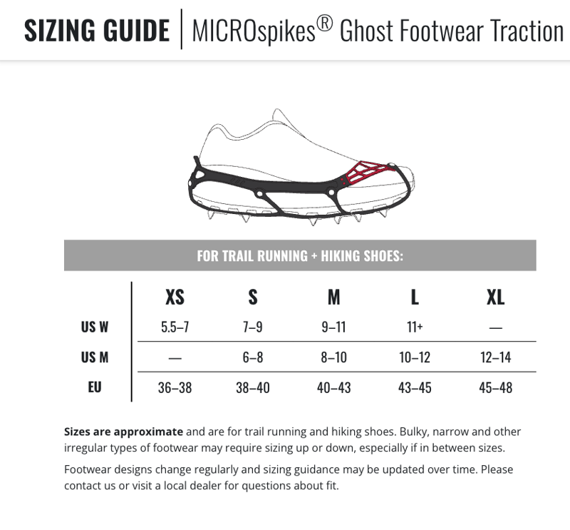 Kahtoola Microspikes Ghost Lava-6