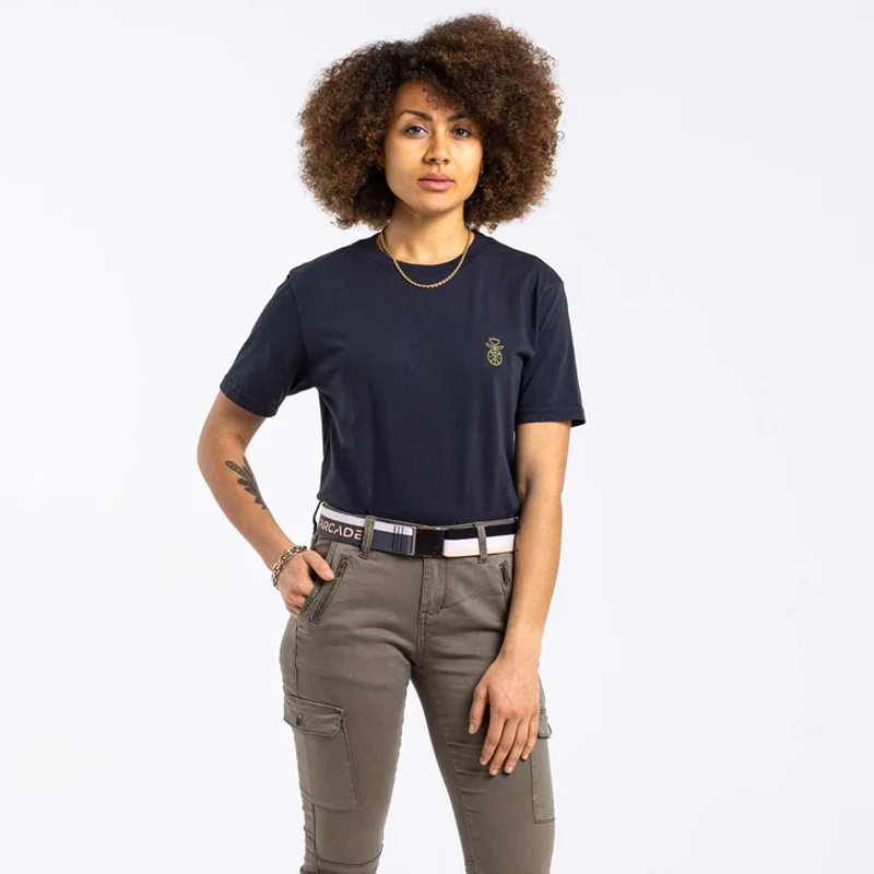 Arcade Belts Sierra A2 Stretch Belt Black/Blush-3