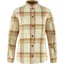 Fjallraven Women's Singi Flannel Overshirt Chalk White/Dune Beige