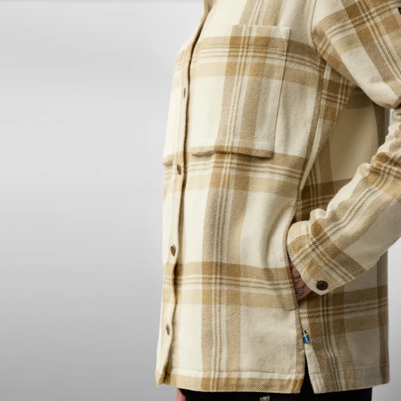Fjallraven Women's Singi Flannel Overshirt Autumn Leaf-6