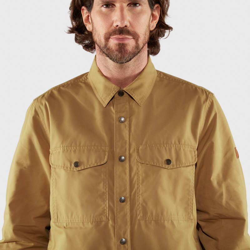 Fjallraven Mens Singi Overshirt Laurel Green-7