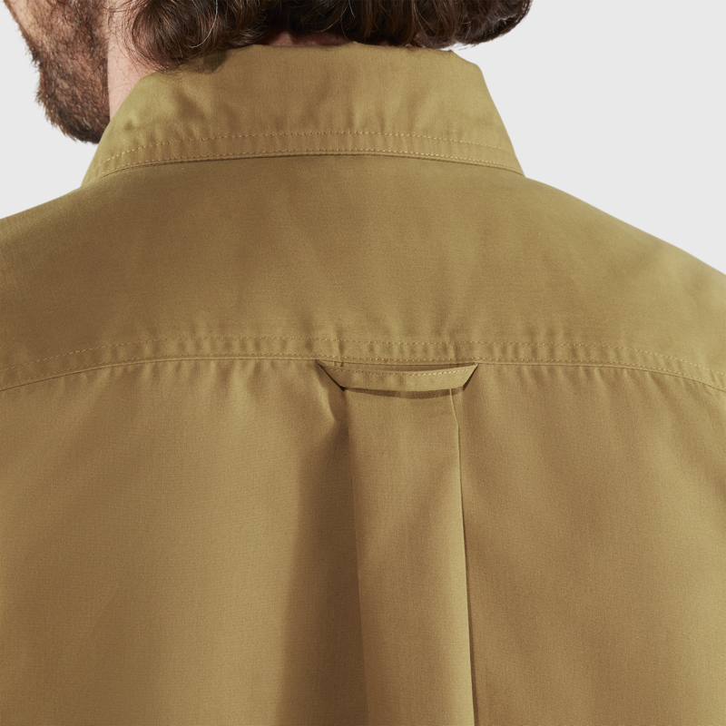 Fjallraven Mens Singi Overshirt Buckwheat Brown-9