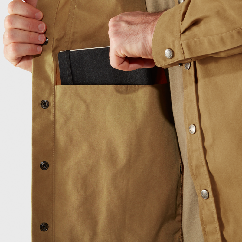 Fjallraven Mens Singi Overshirt Laurel Green-11