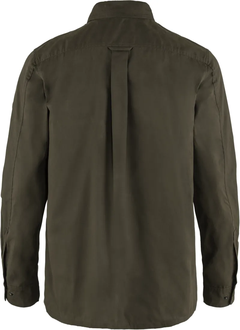 Fjallraven Mens Singi Overshirt Dark Olive-1