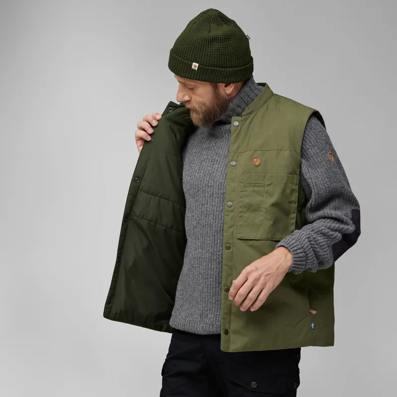 Fjallraven Men's Singi Padded Vest Laurel Green-6