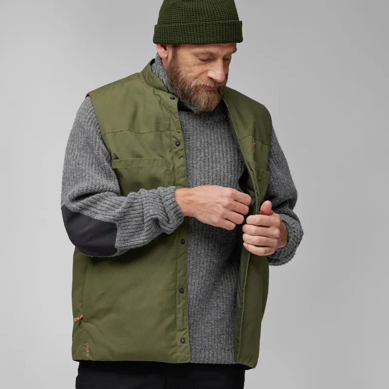 Fjallraven Men's Singi Padded Vest Buckwheat Brown-10