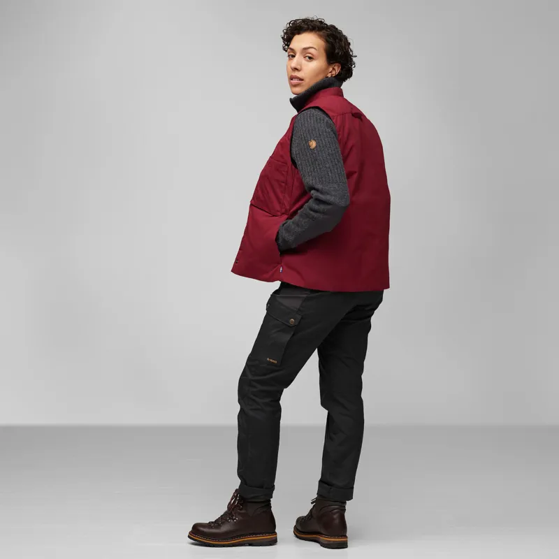 Fjallraven Women's Singi Padded Vest Black-3