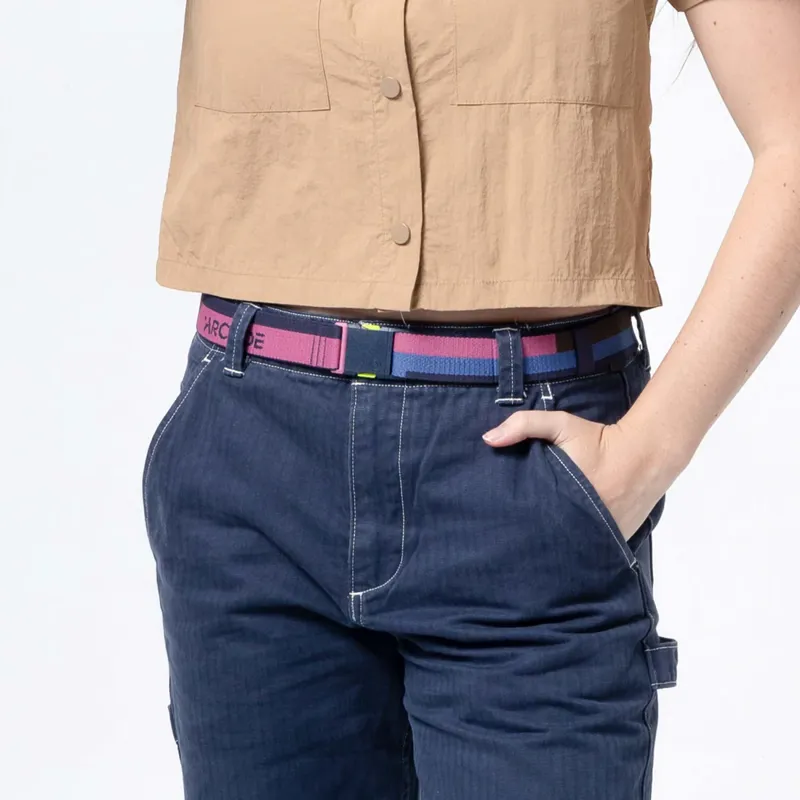 Arcade Belts Sierra Slim Belt Navy Smooch-4