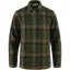 Fjallraven Men's Singi Flannel Overshirt Deep Forest/ Dark Navy