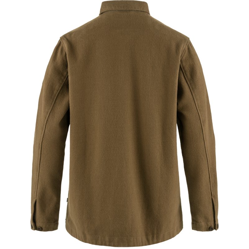 Fjallraven Women's Singi Flannel Overshirt Wood Brown-1