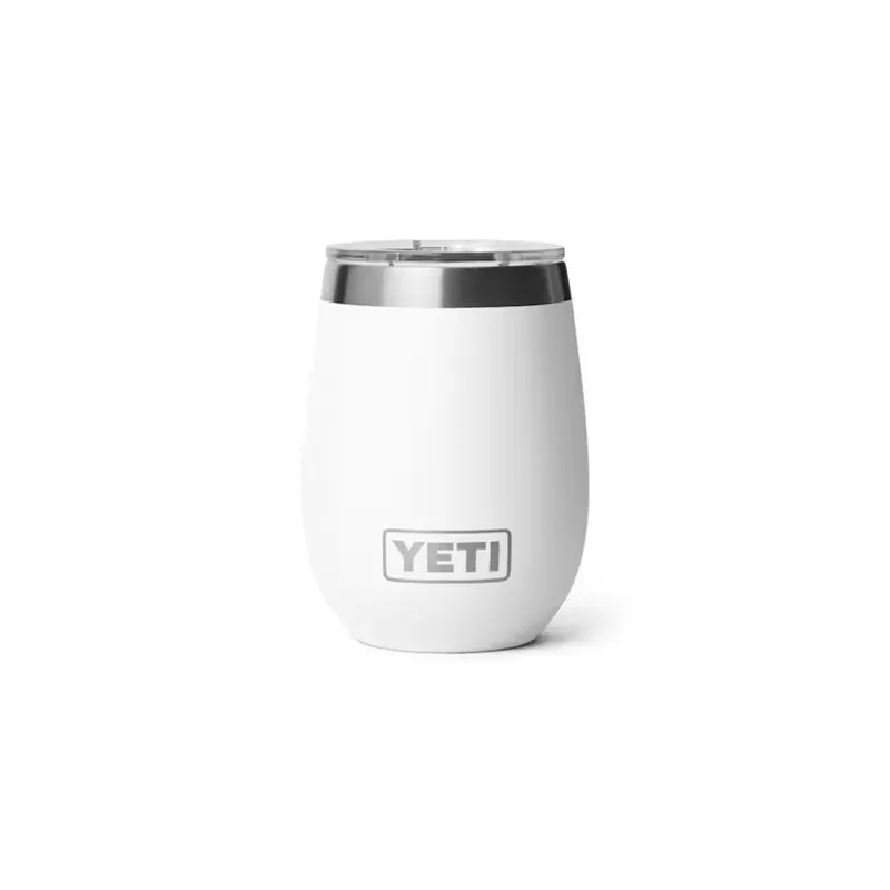 YETI Rambler 10oz Ceramic Lining Wine Tumbler White