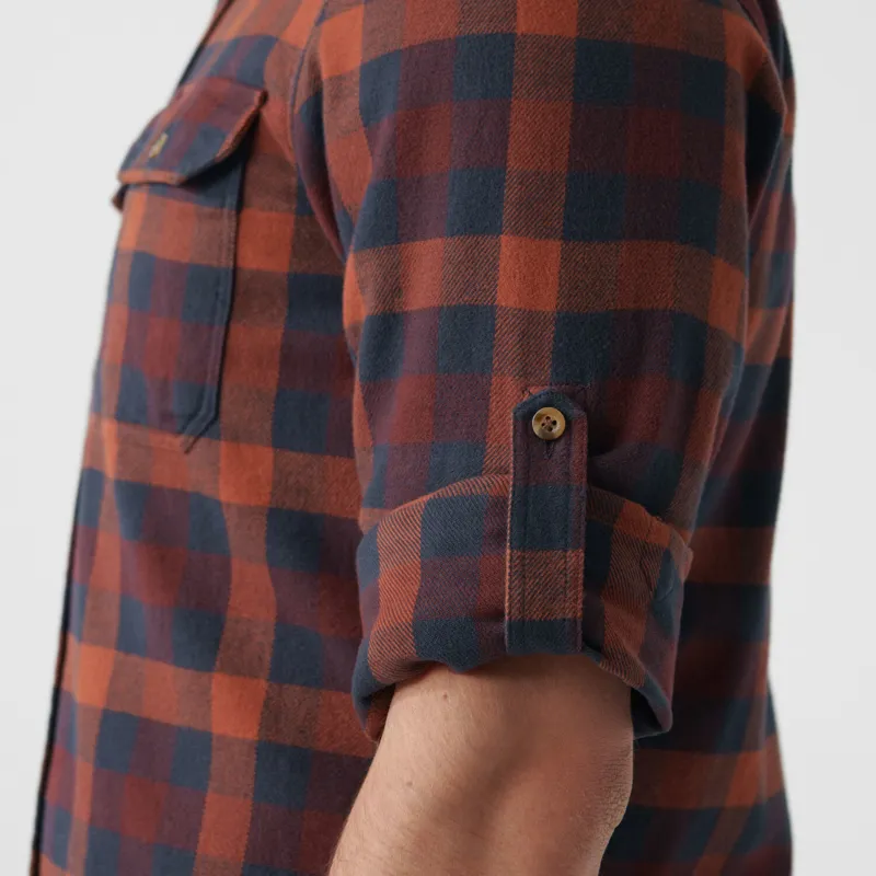 Fjallraven Mens Skog Shirt True Red-7
