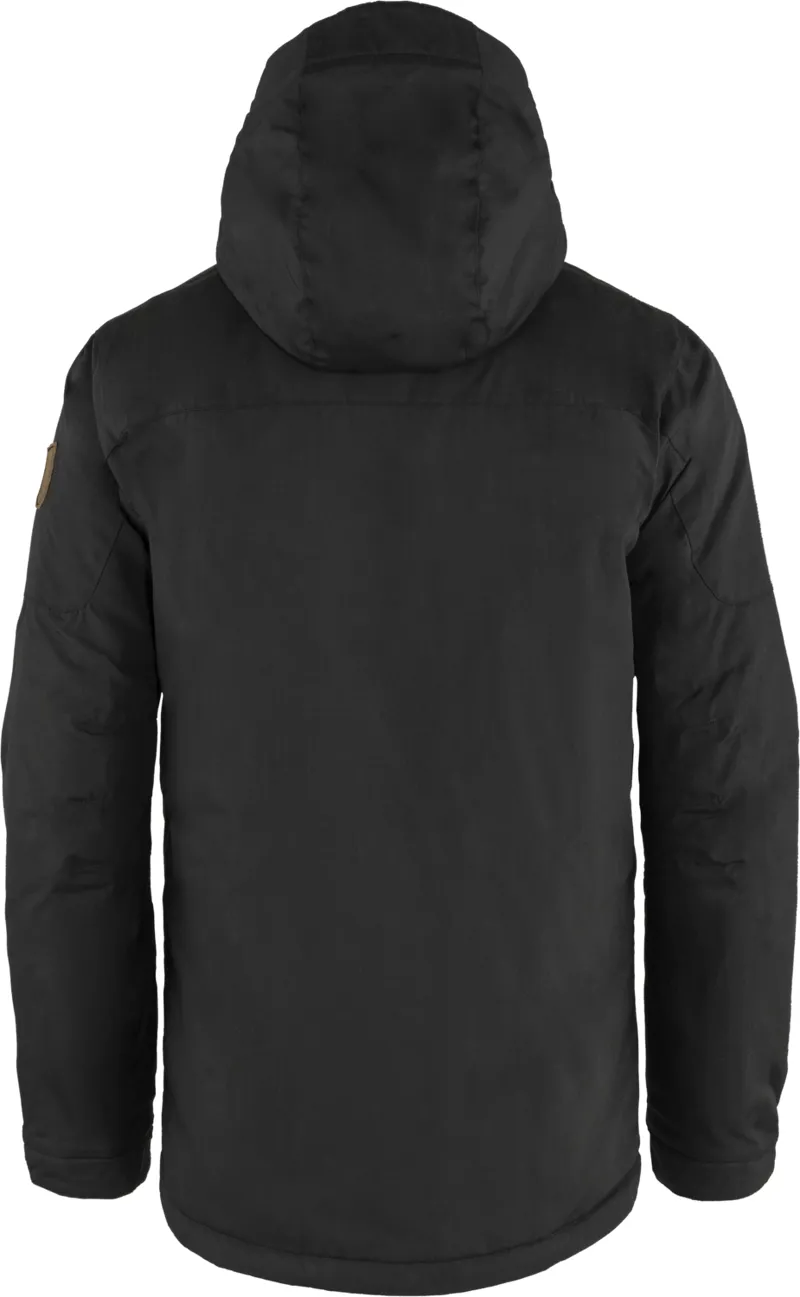 Fjallraven Mens Skogso Padded Jacket Dark Grey-1