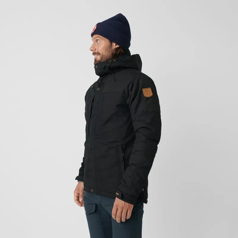 Fjallraven Mens Skogso Padded Jacket Black-4