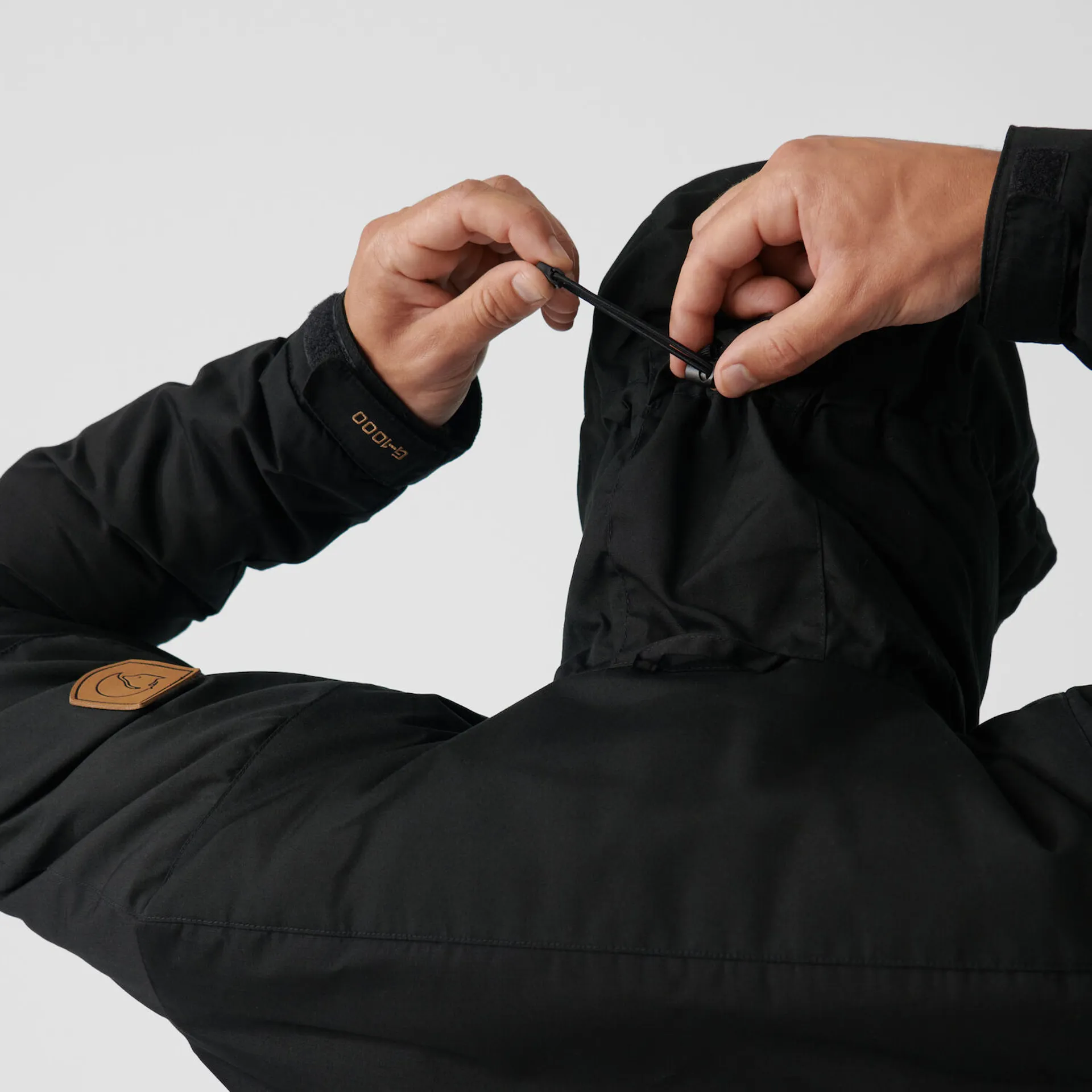 Fjallraven Mens Skogso Padded Jacket Black