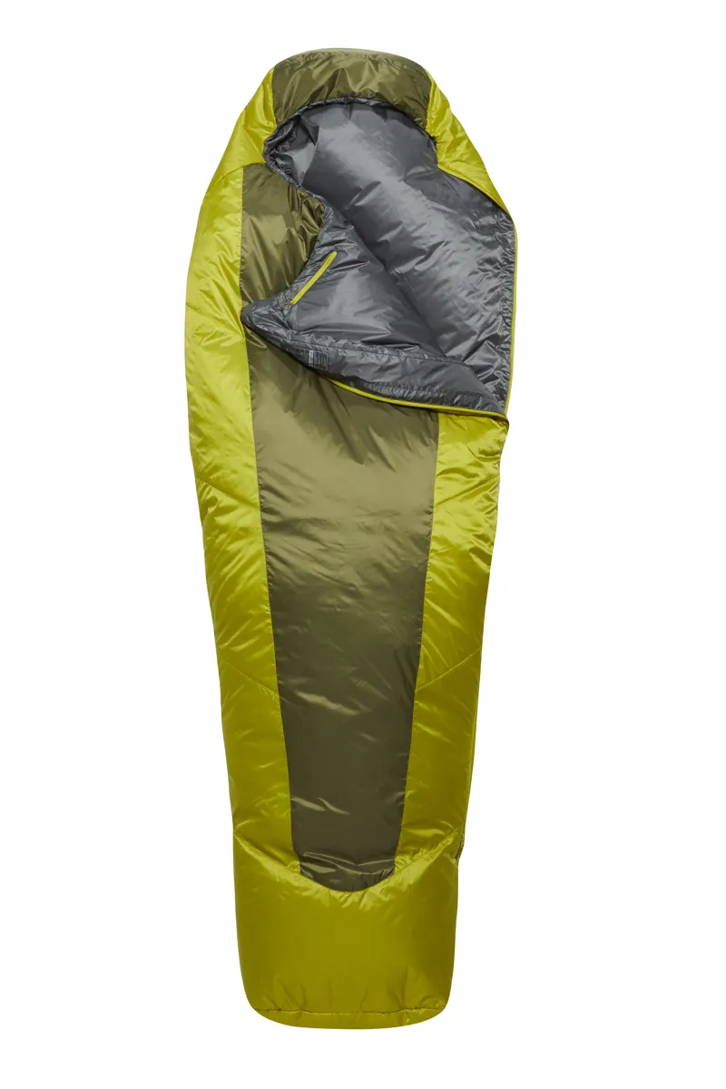 Rab Solar Eco 0 Sleeping Bag Chlorite Green - Long - Left Zip-1