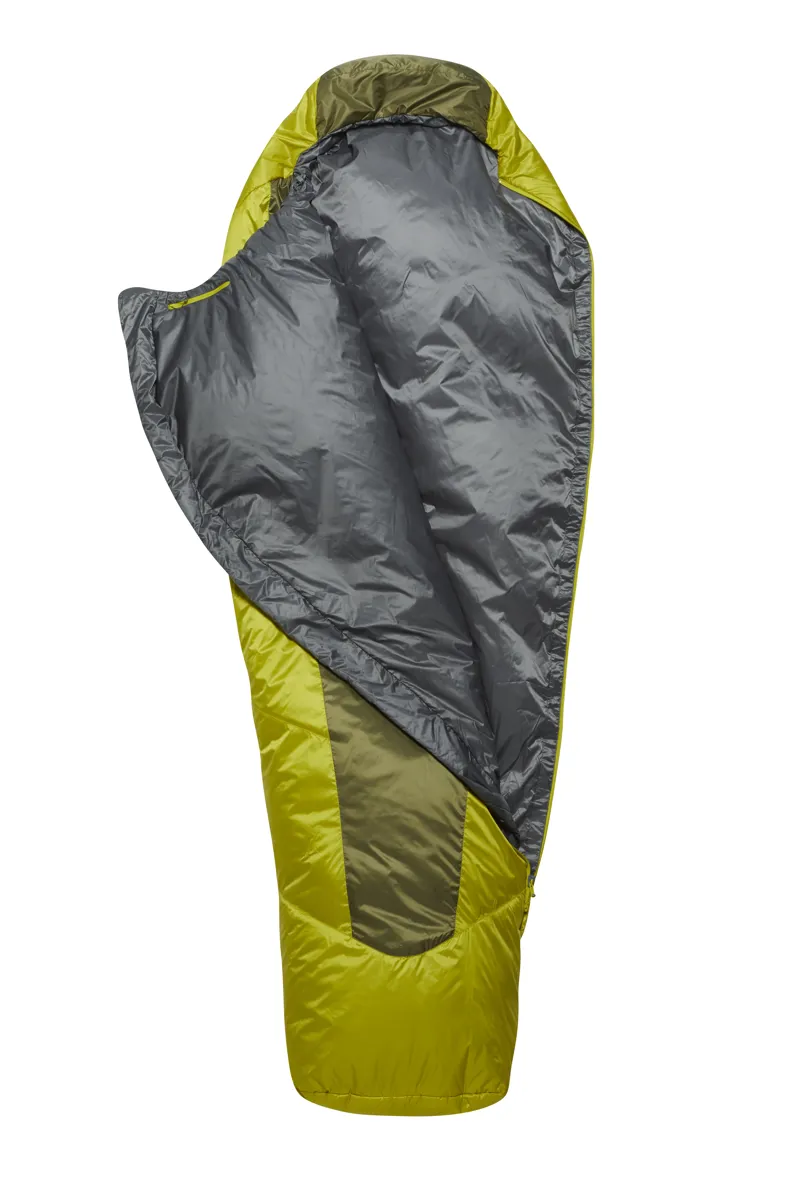 Rab Solar Eco 0 Sleeping Bag Chlorite Green - Long - Left Zip-3