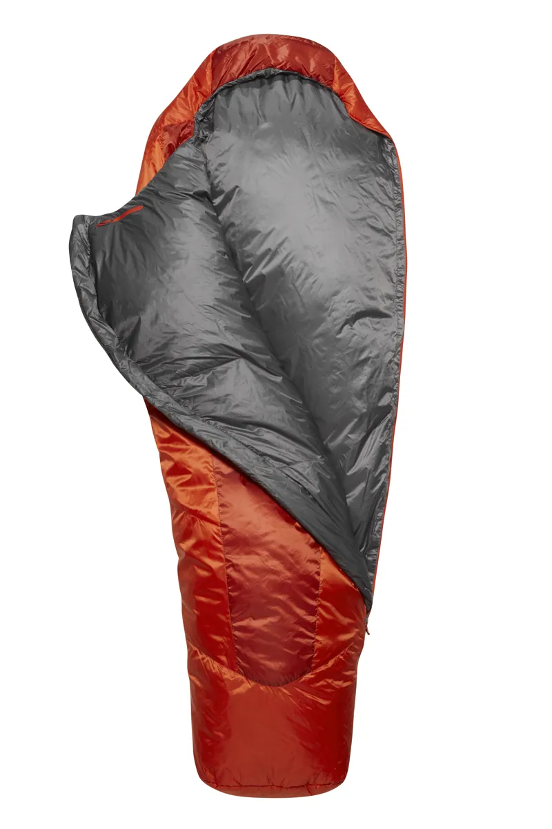 Rab Solar Eco 1 Sleeping Bag Red Clay - Regular - Left Zip-7