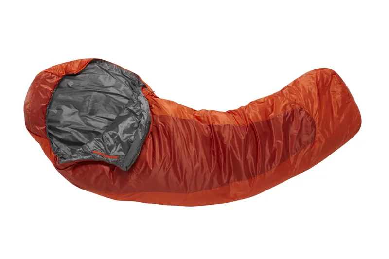 Rab Solar Eco 1 Sleeping Bag Red Clay - Regular - Left Zip-8