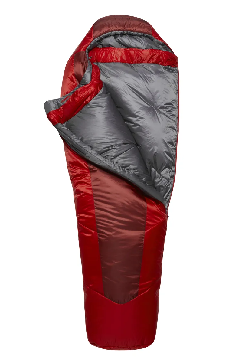 Rab Solar Eco 3 Sleeping Bag Oxblood Red - Regular - Left Zip-7
