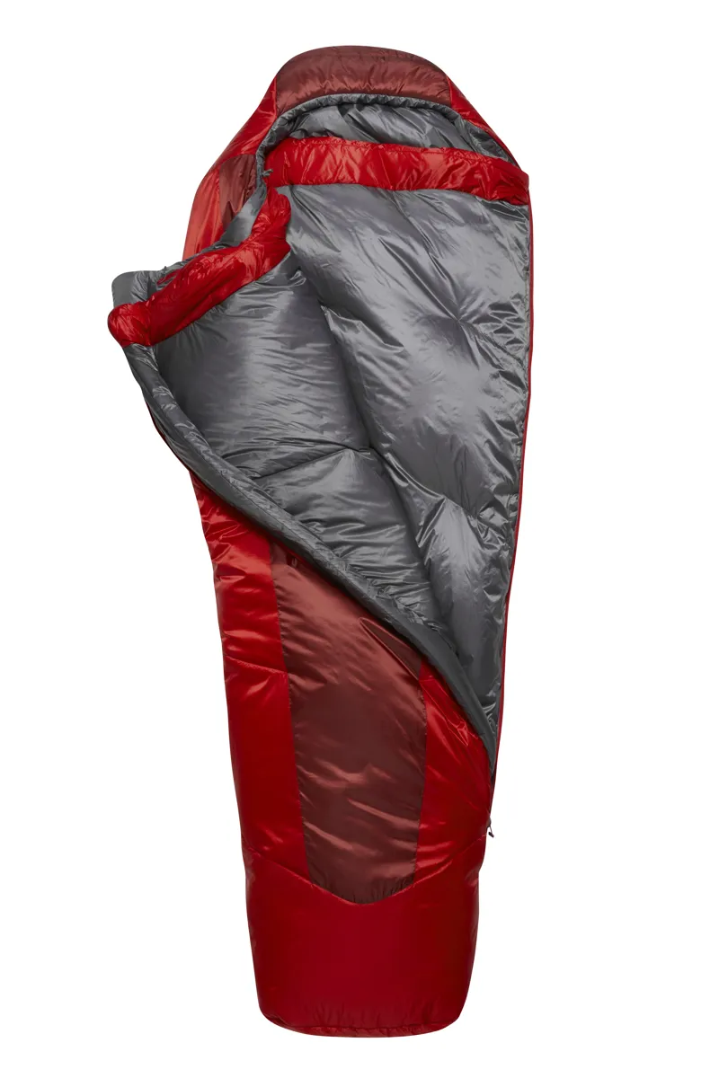 Rab Solar Eco 3 Sleeping Bag Oxblood Red - Regular - Left Zip-8