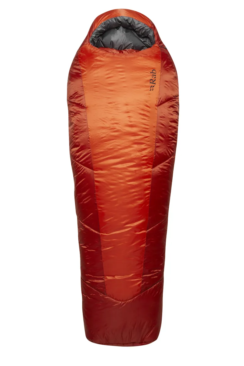 Rab Solar Eco 4 Sleeping Bag Firecracker - Regular - Left Zip