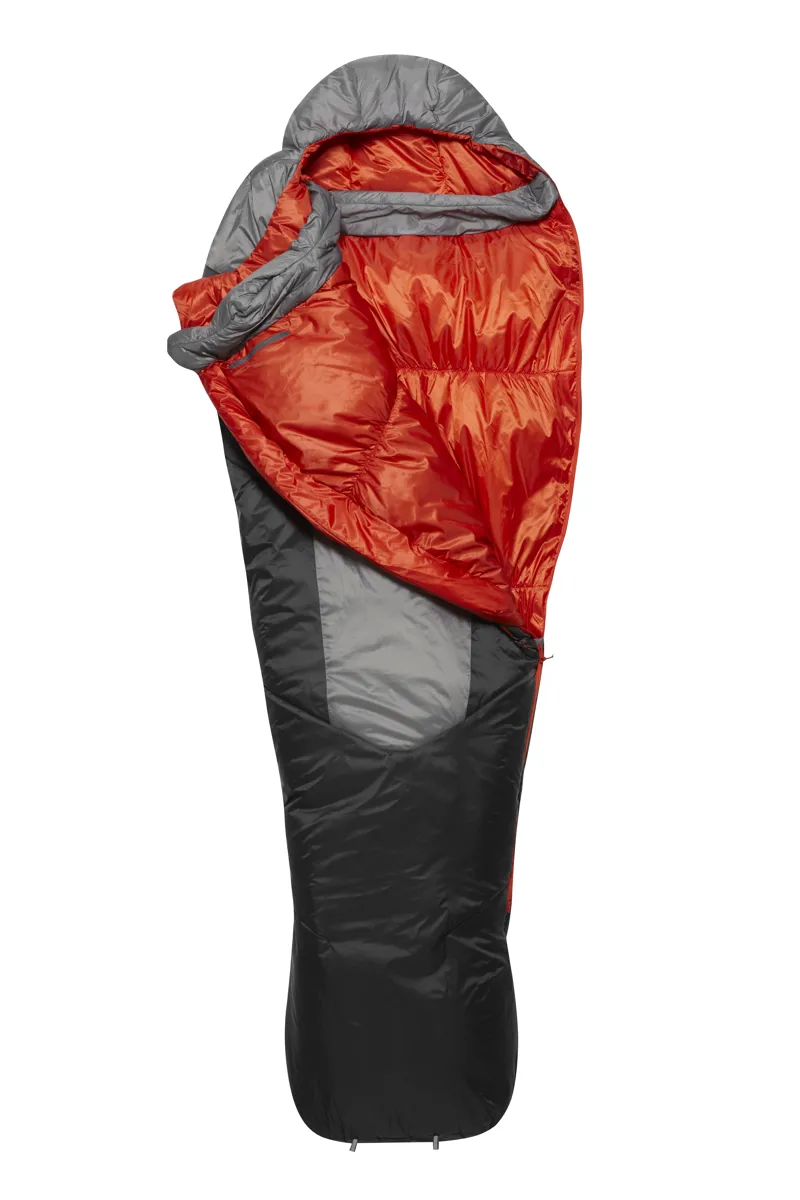Rab Solar Ultra 1 Sleeping Bag Granite - Regular - Left Zip-7