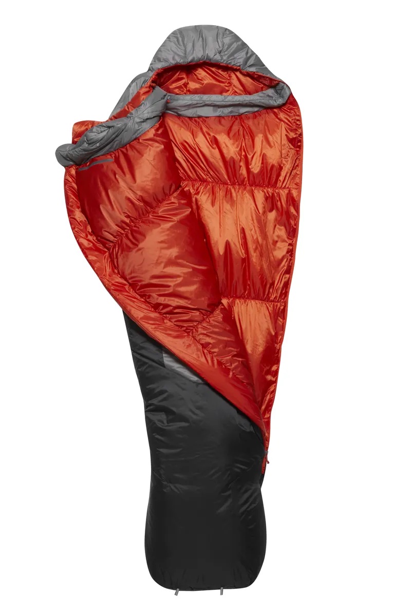 Rab Solar Ultra 1 Sleeping Bag Granite - Regular - Left Zip-8