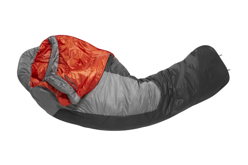 Rab Solar Ultra 1 Sleeping Bag Granite - Regular - Left Zip-9