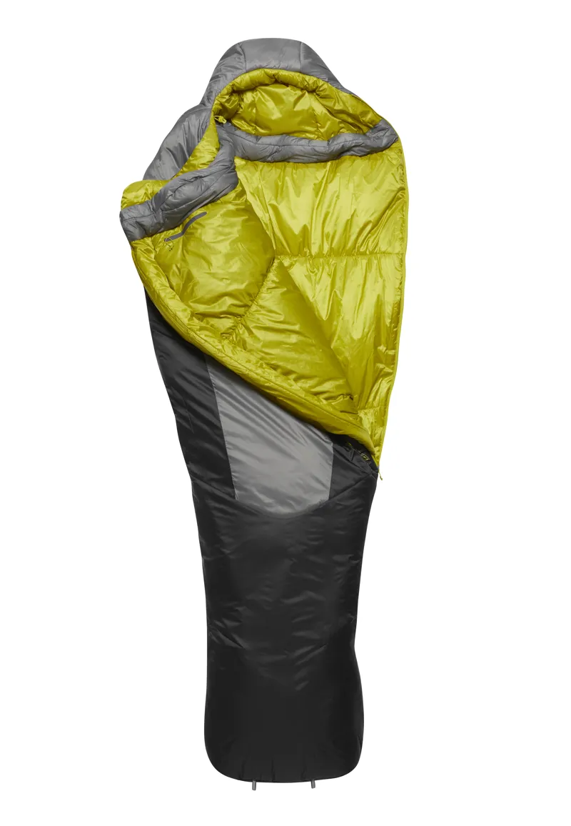 Rab Solar Ultra 2 Sleeping Bag Granite - Left Zip-2