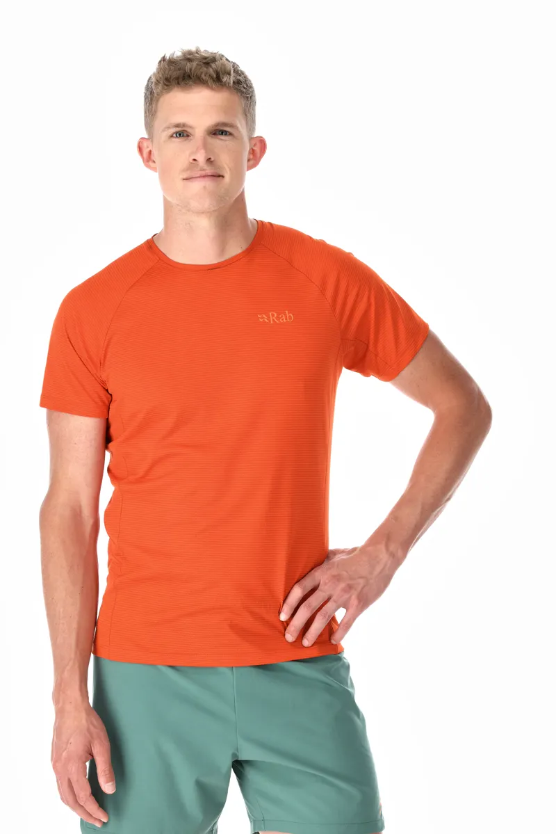 Rab Mens Sonic T-Shirt Firecracker-2