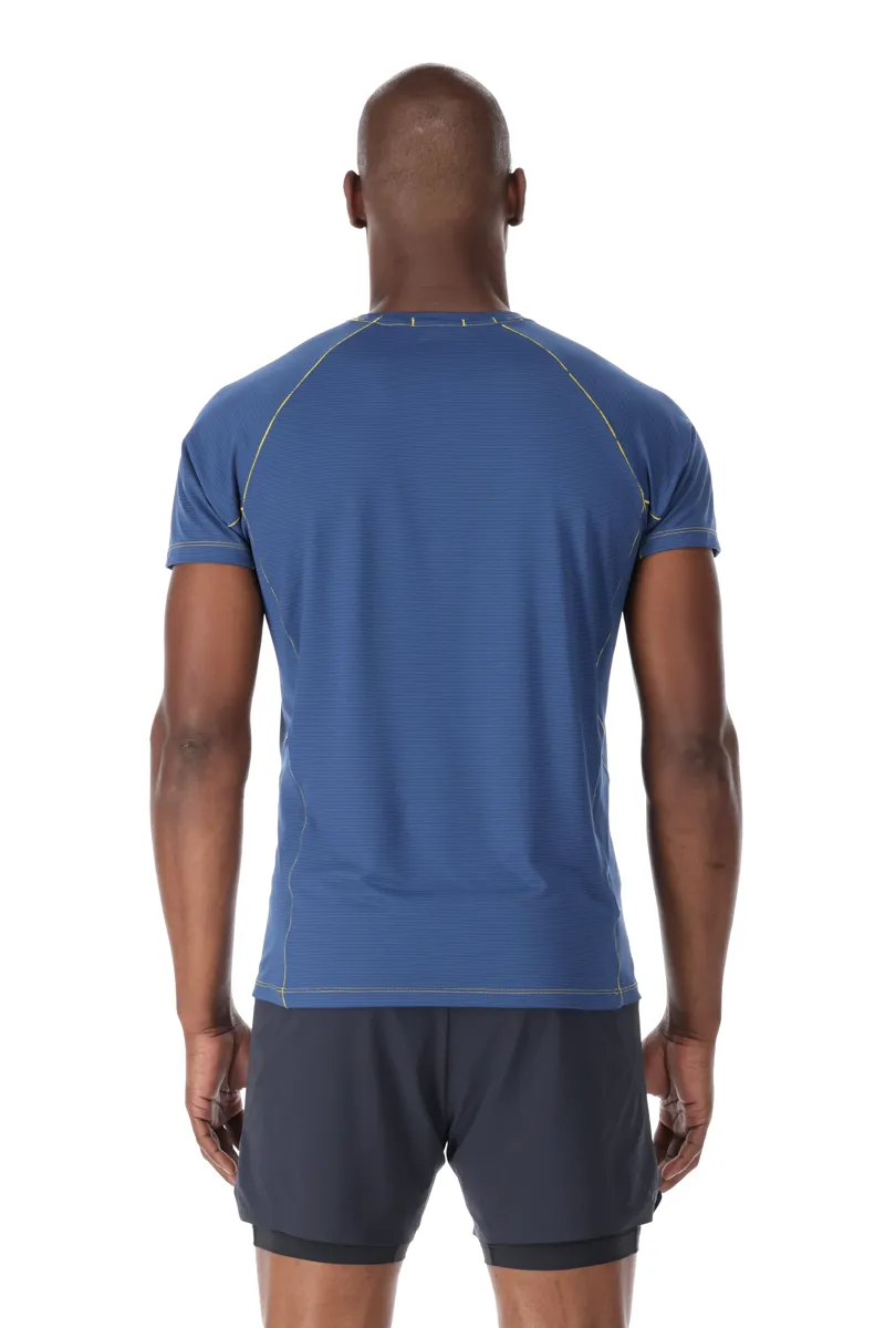 Rab Mens Sonic Tee Nightfall Blue-2