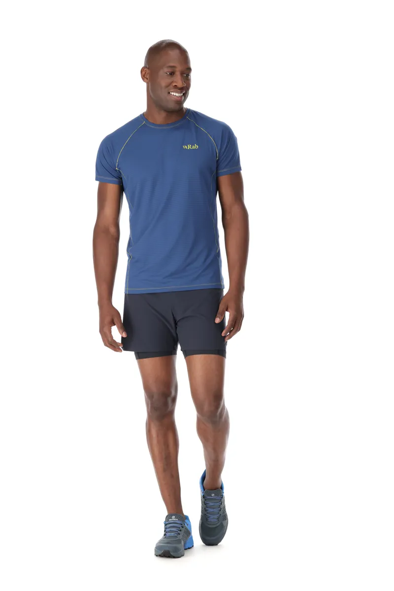 Rab Mens Sonic Tee Nightfall Blue-3