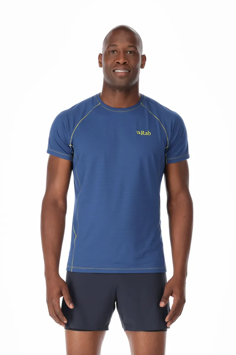 Rab Mens Sonic Tee Nightfall Blue-4