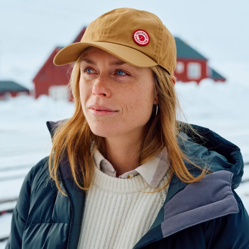 Fjallraven Logo Cap Dark Navy-5