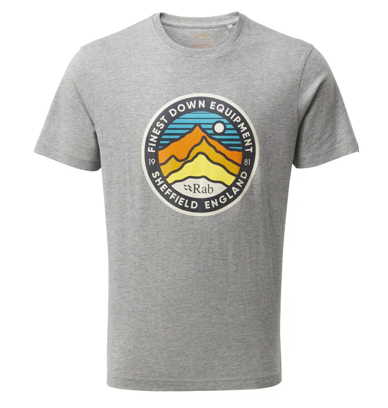 Rab Stance 3 Peaks Tee Grey