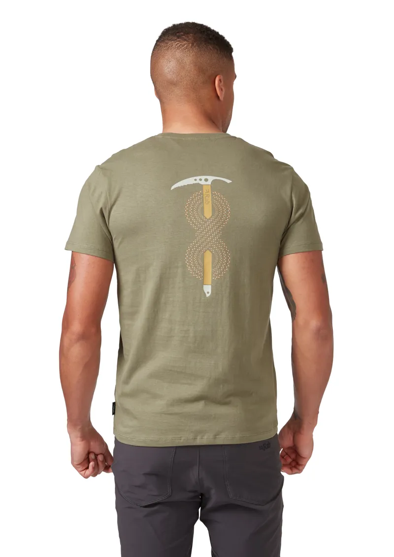 Rab Mens Stance Axe T-Shirt Light Khaki-4