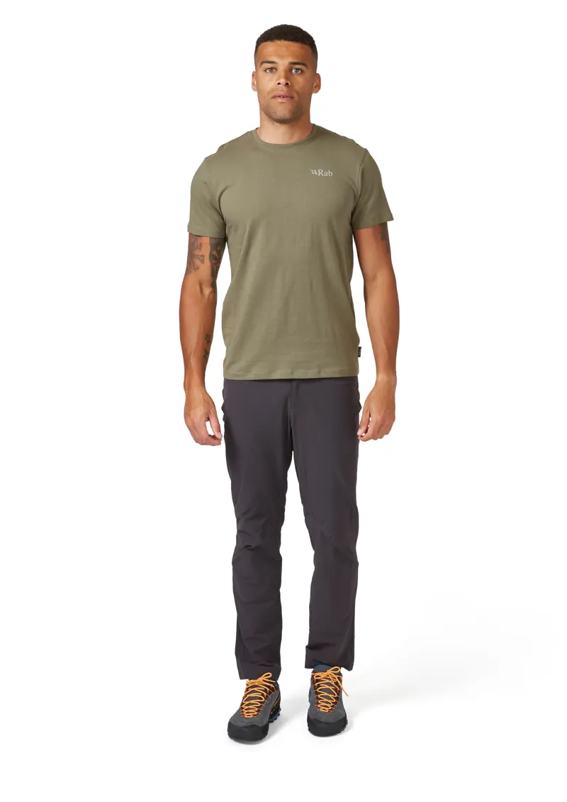 Rab Mens Stance Axe T-Shirt Light Khaki-5