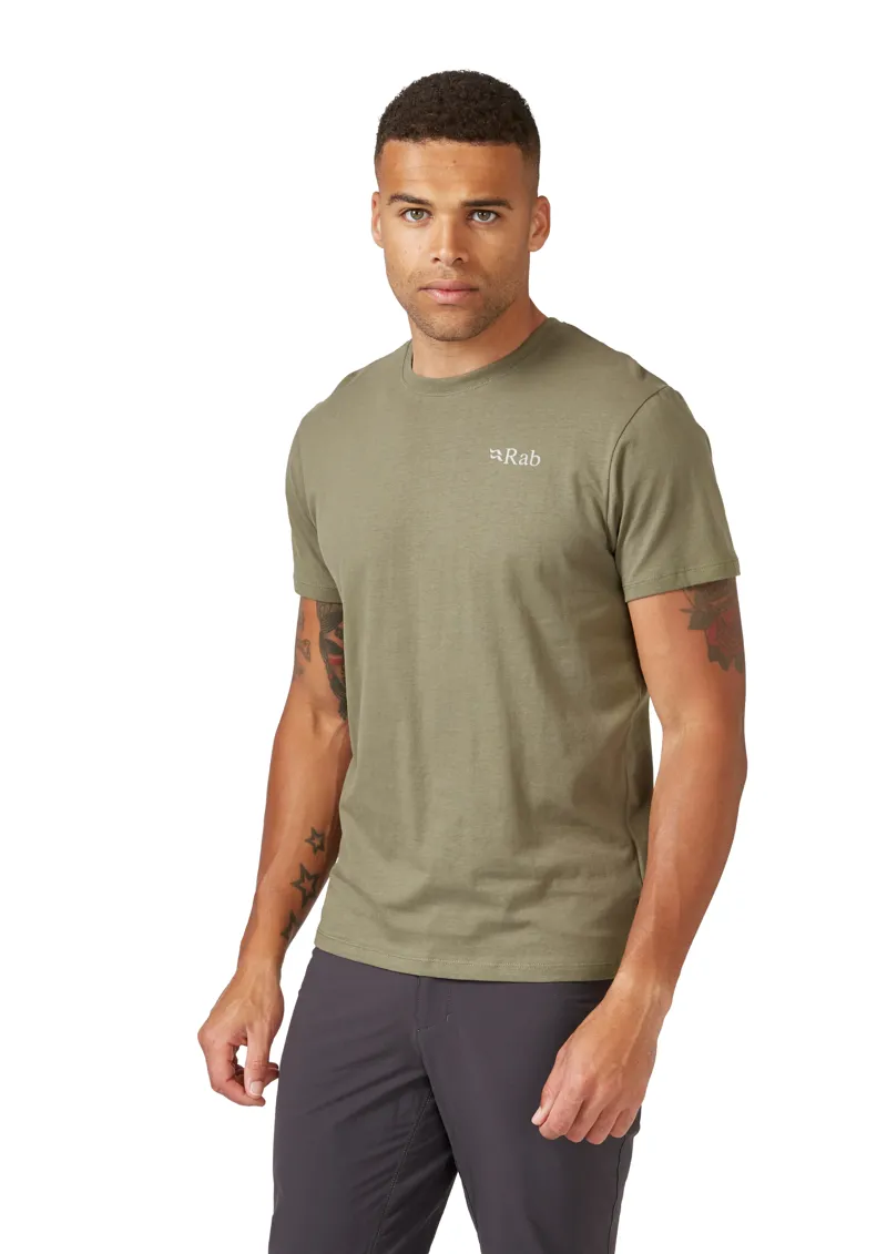 Rab Mens Stance Axe T-Shirt Light Khaki-3