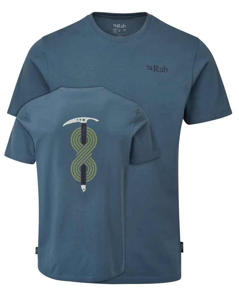 Rab Mens Stance Axe T-Shirt Orion Blue-2