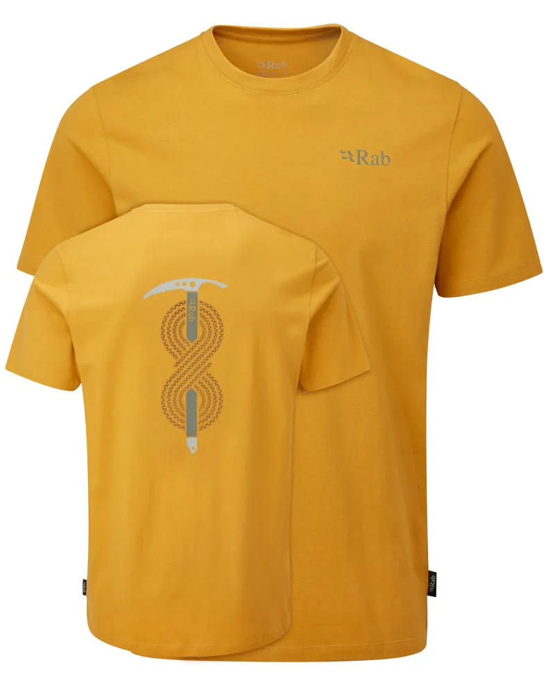 Rab Mens Stance Axe T-Shirt Sahara-2