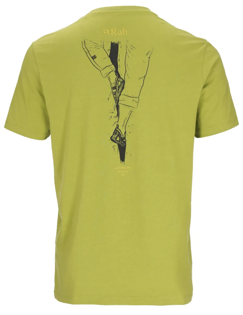 Rab Mens Stance Jammin Tee Aspen Green-1