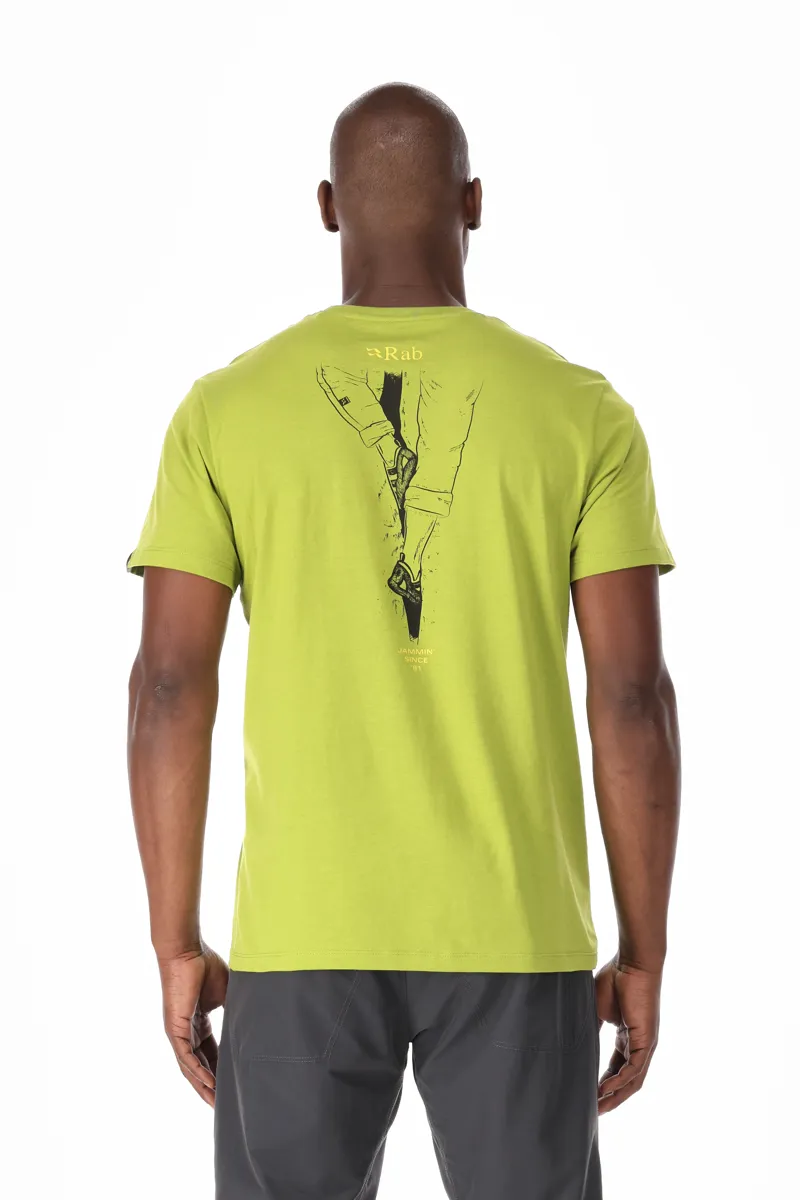Rab Mens Stance Jammin Tee Aspen Green-2