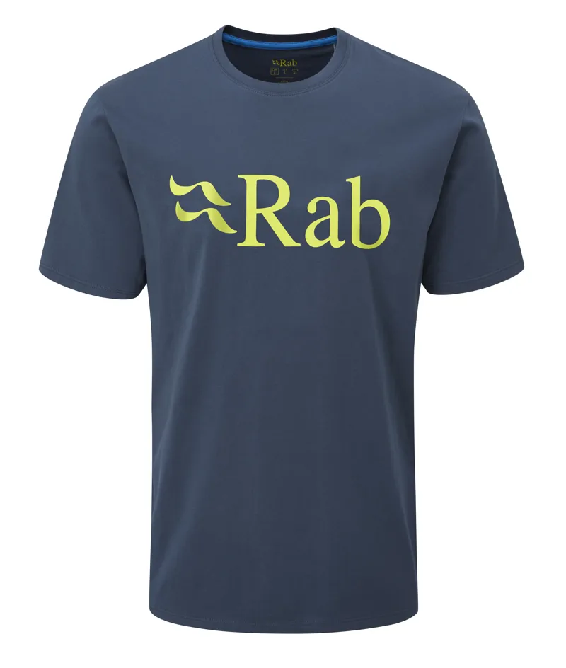 Rab Mens Stance Logo Tee Ink