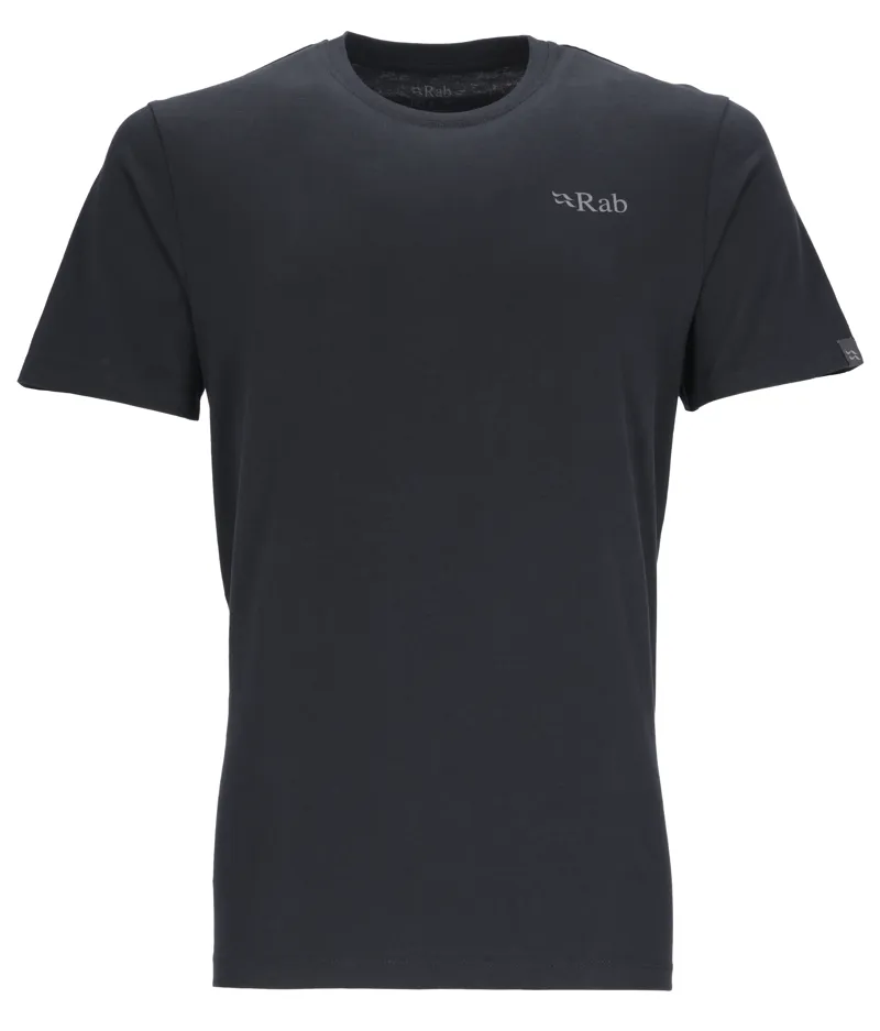 Rab Mens Stance Mountain Peak Tee Beluga