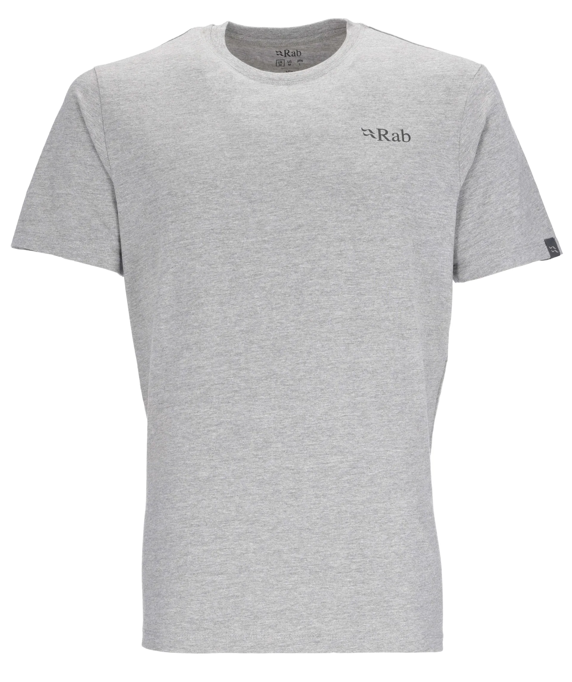Rab Mens Stance Mountain Peak Tee Grey Marl